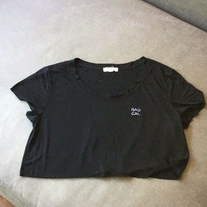 Crop top tee for dance etc!